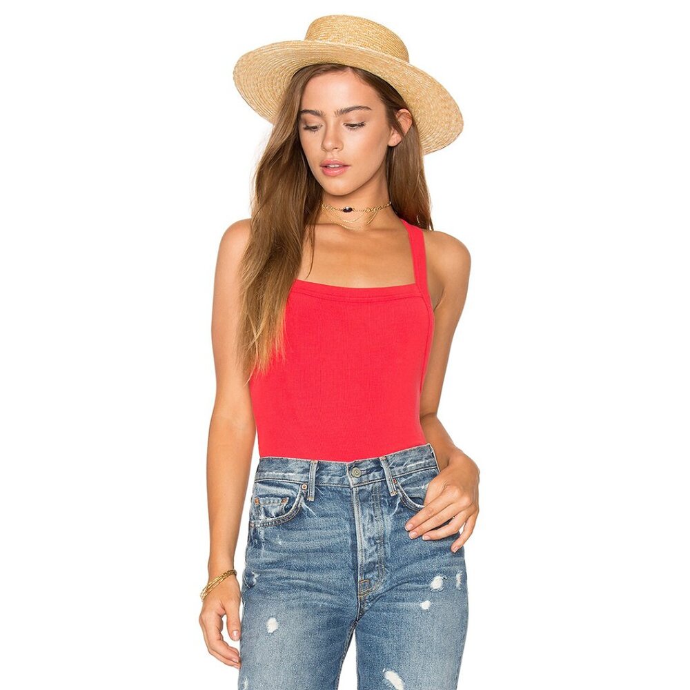 Privacy Please Nola Bodysuit Salmon Size S